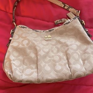 Small Coach handbag
